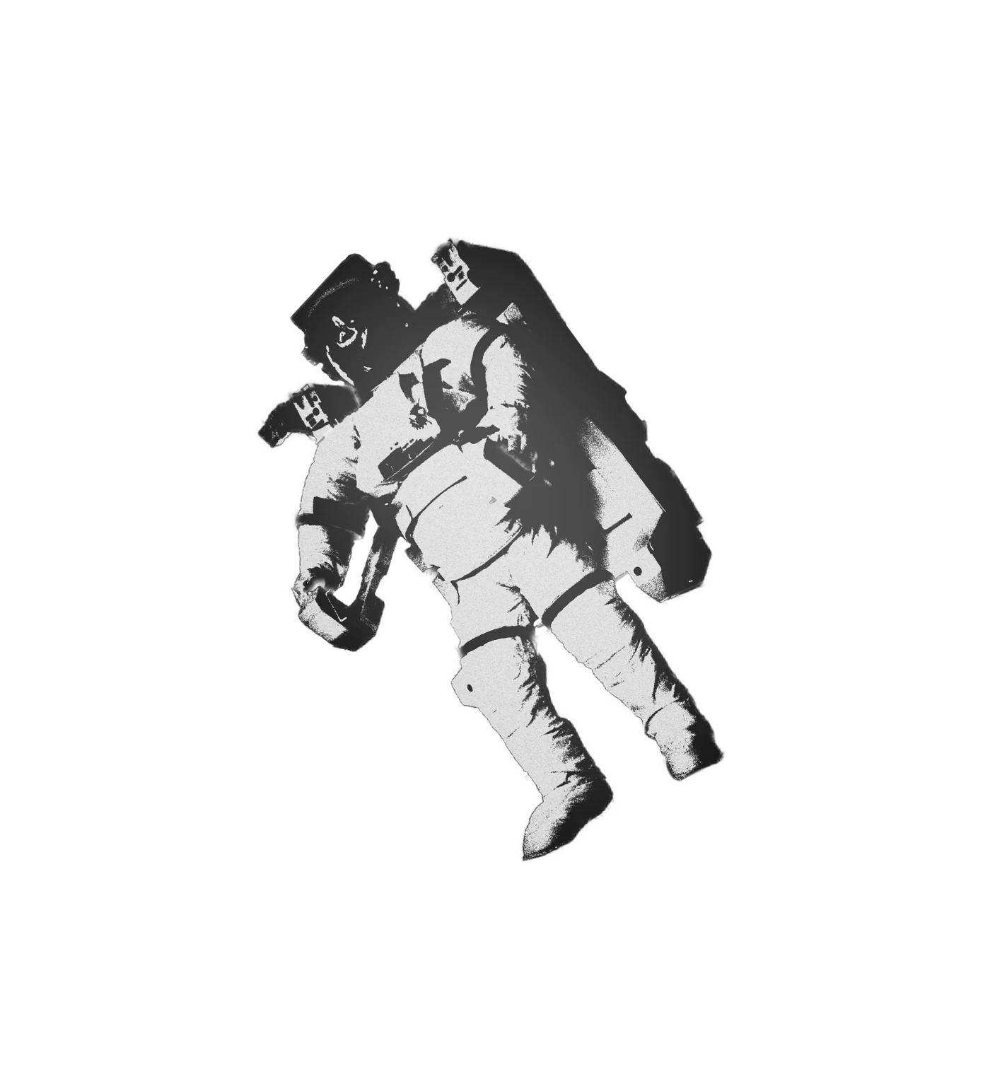 negativespace astronaut